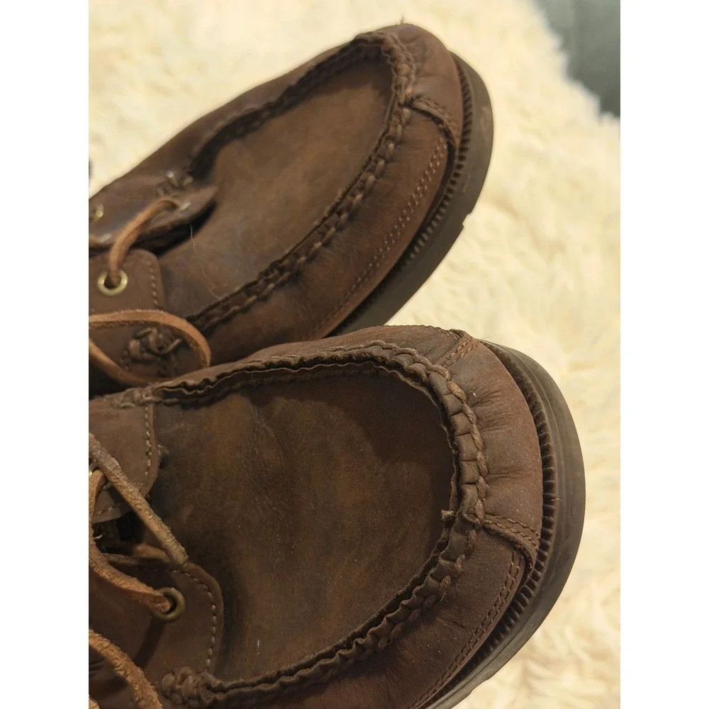 Timberland Earthkeepers Boat Shoes Mens 10 Brown Good Leather 5231R Loafers